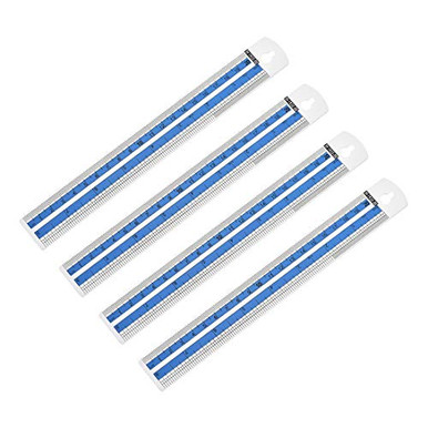 uxcell Aluminum Rulers 8 Inch 20cm Precision Straight Edge Metal Ruler ...