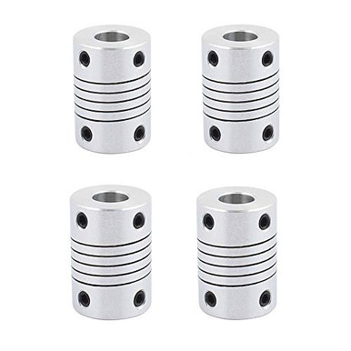 Uxcell 8mm To 8mm Shaft Coupling 40mm Length 25mm Diameter Coupler Aluminum Alloy Joint Motor For 3d Printer Cnc Machine Diy Encoder - View #12