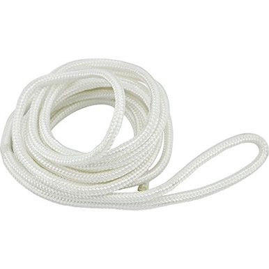 Double Braided Rope Railing Nylon Boat Mooring Rope Double Layer Braid Eyele 12 inch Splice Double ...