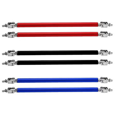Hlyjoon Front Splitter Lip Support Rods 1 Pair Adjustable 20cm Car ...