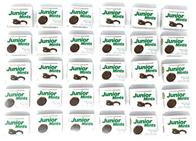 Junior Mints Chocolate Candy 30 Mini Boxes - Warehousesoverstock