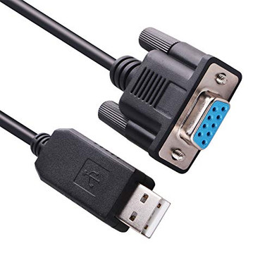 USB to RS-232 9Pin DB9 Female 9 Pin Serial Adapter Cable for Windows ...