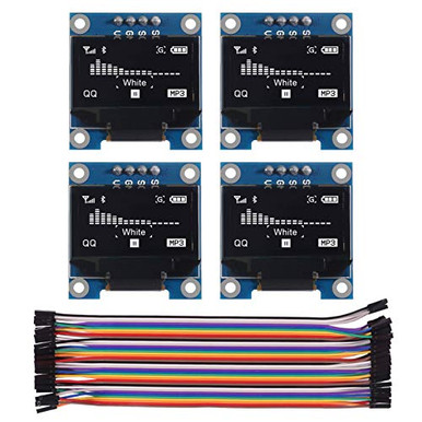 AITRIP 4pcs I2C OLED 0_96 Inch OLED Display Module IIC SSD1306 128 64 ...