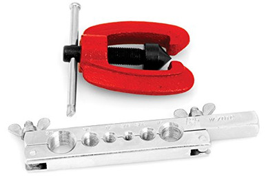 Orion Motor Tech 45° Flaring Tool Kit, Single Flaring Tool For 1/8" - 3/4" Tubing