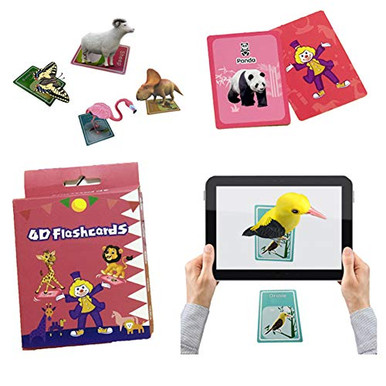 4D Flashcards with AR Technology for Interactive Learning with Mobile ...