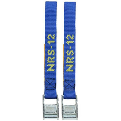 NRS 1-Inch Heavy-Duty Tie-Down Straps Blue 12-Foot- Pair ...