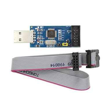 HUABAN 5V3.3V USB ISP Programmer W Adapter 10 Pin Cable ATMEGA8A ...