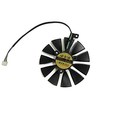 Ventilateur GPU 87mm T129215SH FDC10U12S9-C 4Pin Compatible ASUS RTX 2060 2070 2080 Dual