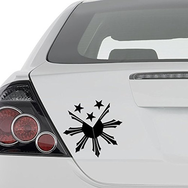 Lord Shiva Aum Om Decal Sticker - 6 Inch Matte White Vinyl For Cars & Walls