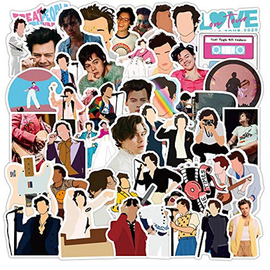 Cool Harry Styles Sticker Pack 50, Vinyl Harry Styles car Decal for ...