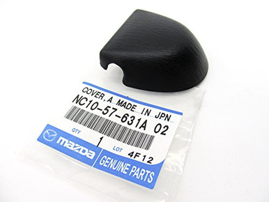 thumbnail image 2 of Genuine Mazda OEM NB Black Seat Belt Anchor Cover For 99-05 Miata MX5 (NC10-57-631A) 2 of 5