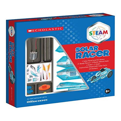 Scholastic STEAM Solar Racer Activity Kit, Grades 2 to 5 ...