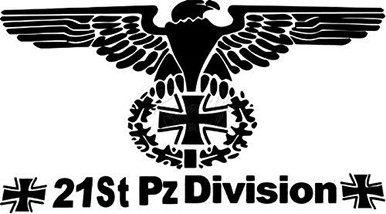 Panzer Window Sticker German Military 21st Panzer Division Tank Totem Vinyl Decal Sticker for ...