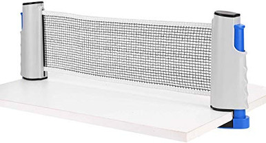 Filet Ping-pong Rétractable 165 Cm – Cadre ABS, Clips Silicone, S’installe Sur Toutes Les Tables