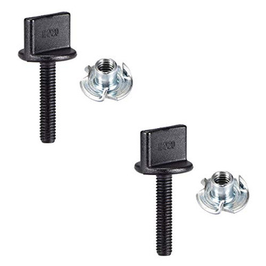 M4 X 20mm Thumb Screw Bolt Hand Driven Spade Nylon Plastic Screws