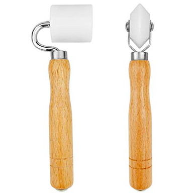 CARTINTS Wallpaper Roller Seam Roller Steel Hand Roller With Anti-Slip - View #2