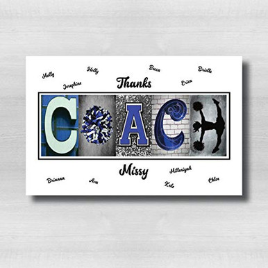 Thank you Cheer Coaches Gift Cheer Team Gifts Players can SIGN the ...