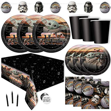 Star Wars The Mandalorian Tischdecke – Baby Yoda Motiv, 137 X 244 Cm, Wasserfest