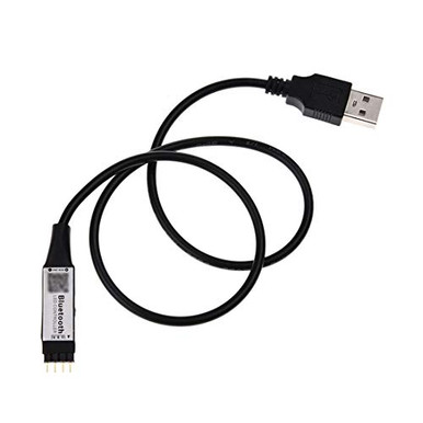 JMT 5V USB LED RGB WiFi Controller Bluetooth Remote 4 Pin Male ...