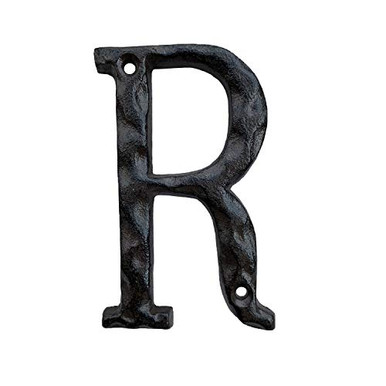 House Letter_ 5 Inch High Cast Iron Home Address Letter_ Perfect ...