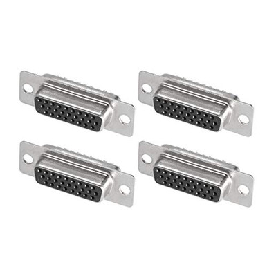 Uxcell D Sub Connector Db26 Female Socket 26 Pin 3 Row Port Terminal Uxcell D Sub Connector Db26 Female Socket 26 Pin 3 Row Port Terminal