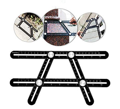 Multifunction Ruler Tool Multi-function Ruler-Universal Angularizer Ruler - Full Metal Ultimate ...
