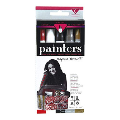 ELMER'S Painters Opaque Acrylic Medium Tip Paint Marker, Orange - 7339