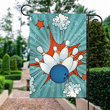 WinCraft Colts Throwback Retro Garden Flag - Double Sided, 12.5x18 Inches, Vintage NFL Team Banner For Yard Or Porch