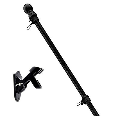 GLORYA 5ft Flag Pole _ 1 inch American Flag Pole Kit for Outdoor ...