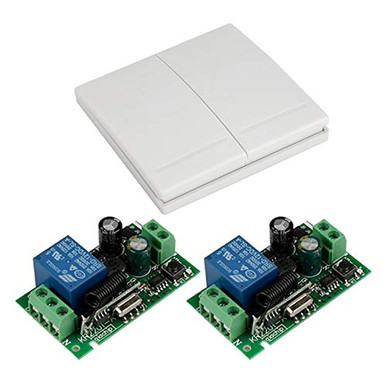 YLXT Universal 2CH AC 220V Channel Remote Control Switch Mini Wireless ...