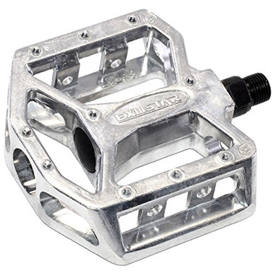 Pedale BMX Exustar E-PB525 - Corpo In Lega, Perni Sostituibili, Perno CrMo Fresato CNC, Cuscinetti Industriali