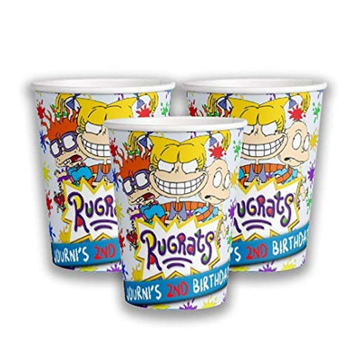 12 Personalized Rugrats Paper Cups _ Rugrats Party Supplies _ Rugrats ...