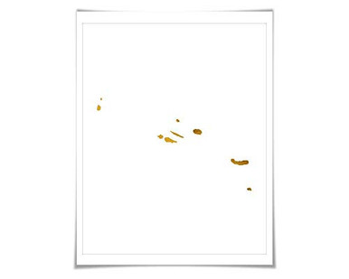 The Azores Map Gold Foil Art Print. 7 Foil Colours 3 Sizes. Travel ...