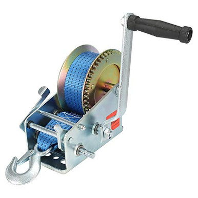 3200lbs Manual Lifting Wire Rope Hand Winch / Steel Boat Trailer Cable