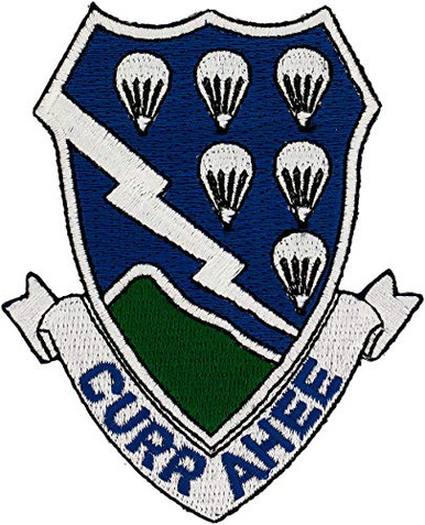 506th Airborne Infantry Regiment -Currahee- Patch Full Color ...