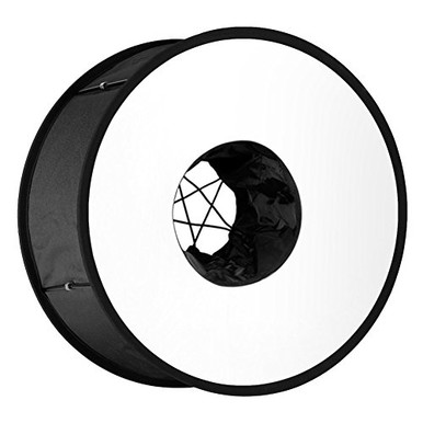 Neewer Round Universal Collapsible Magnetic Ring Flash Diffuser Soft ...