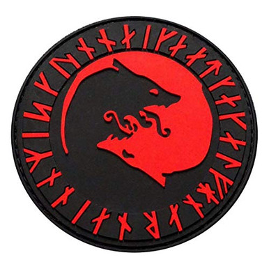 Aazon.co: Viking Úlfhédnar No ercy Only Violence Wolf Odin Patch