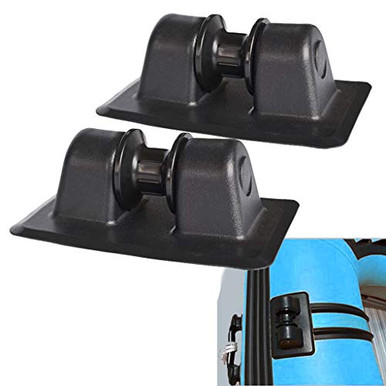 Taquet D'Amarrage Nylon Pour Kayak Canoë Bateau - Fixation Corde Pont à Ancre Avec 2 Vis - Accessoire Robuste