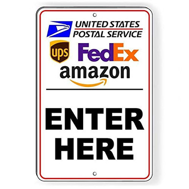 Promini Delivery Instruction Enter Here Sign Package USPS FedEx Ups ...