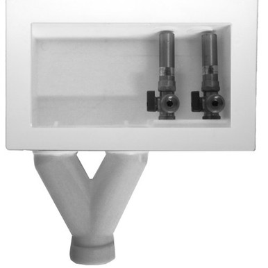 Cpvc Box LSP OB-709 Outlet Box with CPVC Valves Assembled, Tornado White ...