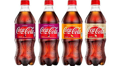 Coca Cola Flavors - Vanilla Cherry Orange Vanilla and Cherry Vanilla 20 ...