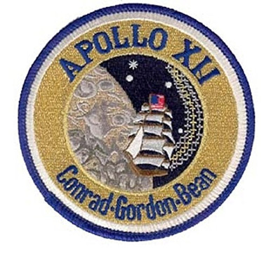 Apollo 12 Mission Patch Official Nasa Edition - Warehousesoverstock