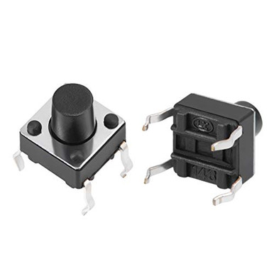 5Pcs 6mmx6mmx4.3mm Panel PCB Momentary Tactile Tact Push Button Switch 4 Pin DIP