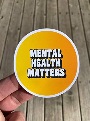 Mental Health Matters Sticker Laptop Sticker Water Bottle Sticker Phone ...