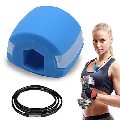 Jaw Exerciser Jawline Face and Neck Toning Facial Exerciser Double Chin ...