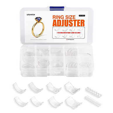 Rng Sze Adjuster 12 Pack Rng Guard Spral Slcone Tghtener Set 4