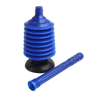 DOITOOL Professional Bellows Toilet Plunger - High Pressure Accordion Design For Stubborn Clogs