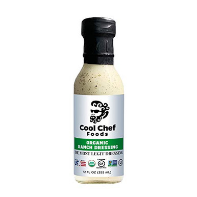 Cool Chef Foods - Organic Ranch Dressing - Non-GMO - Bottled in the USA ...