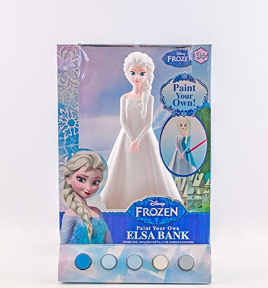 peachtree playthings frozen elsa coin bank