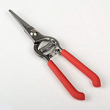 Voyager Tools Grape Pruning Shear 8 inch Quick Cut Soft Grip Handle ...